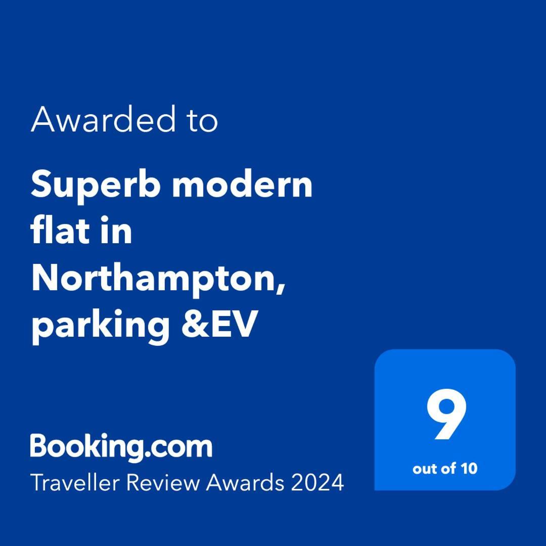 Superb Modern Flat In Northampton, Parking &Ev Leilighet Eksteriør bilde